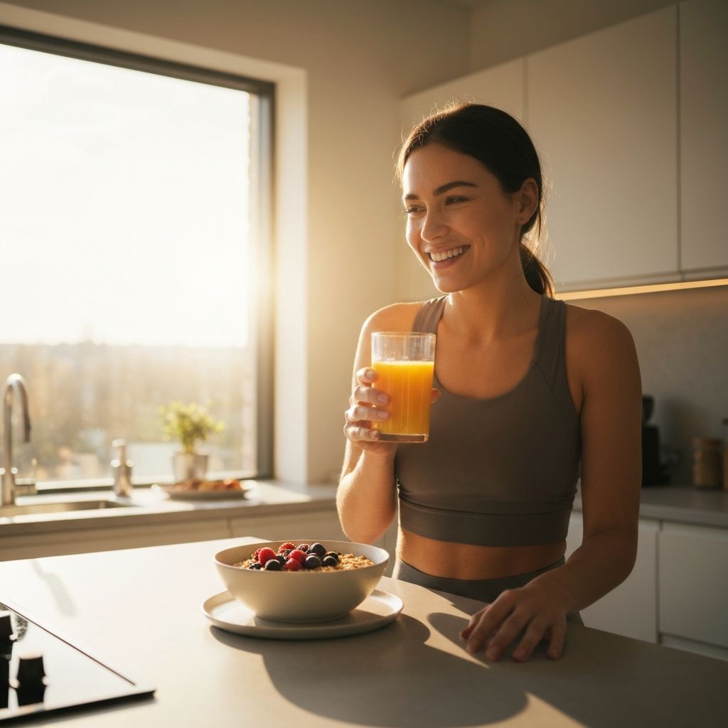 Morning healthy habits